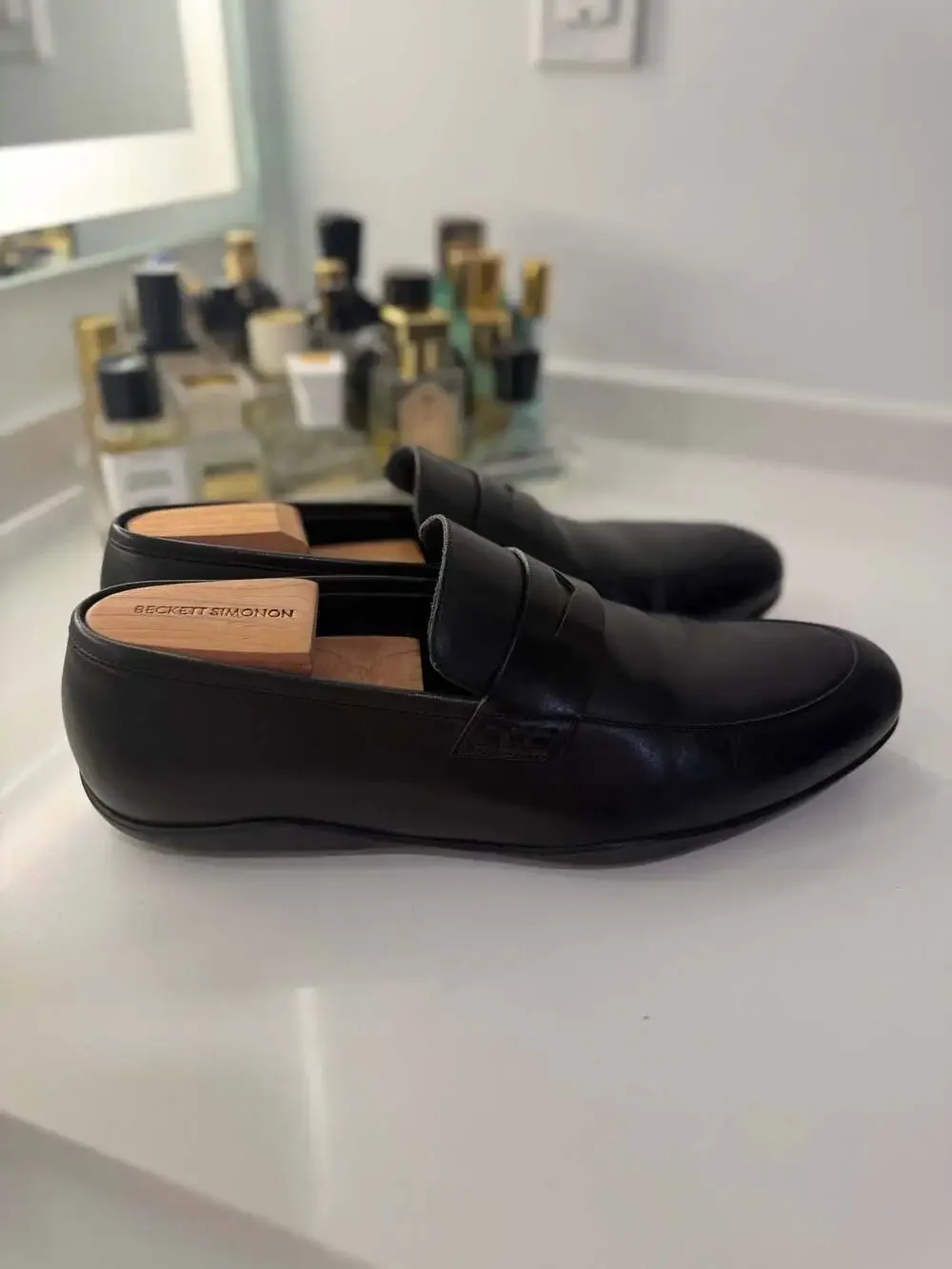 Harrys of London Basel Penny Loafers with Vibram Soles
